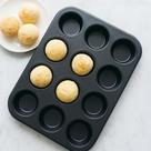 Forma para Pão de Queijo 12 Cavidades Cupcake Empadinha