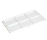 Forma para Pastel com 06 Cavidades Injetemp - Branco