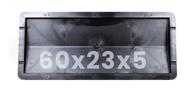 Forma Para Pingadeira Capa De Muro 60x23x5 Kit Com 2 Formas