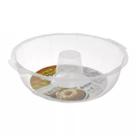 Forma para Pudim Plastico Transparente