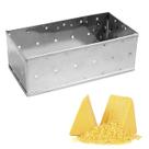 Forma Para Queijo Retangular Inox 1,5kg Malta