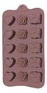 Forma para trufas 12g flor