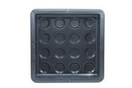 Forma Piso Bolinha Tátil Alerta 20x20x03 Deficiente Visual