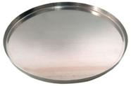 Forma pizza 35 em aluminio - kit com 06 peças