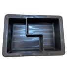 Forma plastica dupla bloquete l 15x7,5x06 un