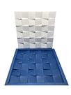 Forma Prisma Borracha E Plástico Placa Gesso - Lindissímo