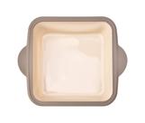 Forma Quadrada de Silicone Kenya Bege