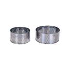 Forma queijo frescal inox 1kg.