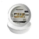 Forma Redonda Com 50 Folhas Descartáveis Para Air Fryer 16cm Forma Redonda Com 50 Folhas Descartáveis Para Air Fryer 16cm