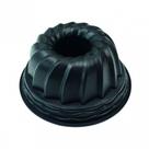 Forma Redonda de Silicone Preto 24 Cm - Allmix