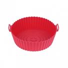 Forma Redonda de Silicone Vermelho 22,5 Cm - Allmix