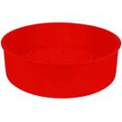 Forma redonda silicone 21cm vermelho uny home