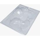 Forma Silicone 9877 Coelho Diamante Un - Bwb
