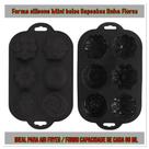 Forma Silicone Air Fryer Forno Capcakes Mini Bolos Tortinhas Preta - Art House