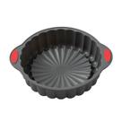 Forma Silicone Antiaderente Bolo Torta Pudim Reutilizável