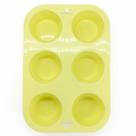 Forma Silicone Antiaderente Bpa Free 6 Furos Lovely Vibe COR:AMARELO