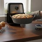 Forma Silicone Antiaderente Bpa Free Air Fryer Lovely Vibe COR:CINZA