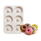 Forma Silicone Donuts Mini Pundins Rosquinha 6 Cavidades