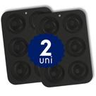 Forma Silicone Donuts Pequenos Mini Alta Resistência Calor