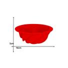 Forma Silicone Espiral Bolo Pudim 16cm Antiaderente Flexível