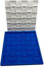 Forma Silicone Gesso Parede 3D - Côncavo Pedra