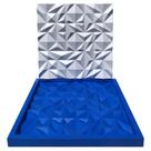 Forma Silicone Gesso Parede 3D - Esmeralda