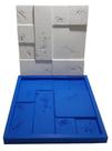 Forma Silicone Gesso Parede 3D - Rustik