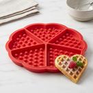 Forma Silicone Prática Resistente Panqueca Waffle 5 Divisórias Cor Sortida