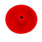 Forma Silicone Redonda Pudim Assadeira Assar Torta Bolo Pudim Air Fryer Grande Central Pães Doces Mousse