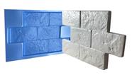 Forma Tijolinho Borracha E Plástico Placa Gesso - Lindíssimo