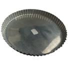 FORMA TORTA MAÇA FUNDO FIXO 27,8x3x27,8CM FORMA CRESPA
