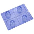 Forma trufas de chocolate para páscoa acetato e silicone 3x1
