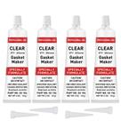 Formador de Junta RTV de Silicone 1DFAUL 340 g Transparente Alta Temperatura