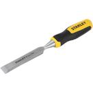 Formão Chanfrado Reto, com Cabo em Polipropileno e Borracha Termoplástica, 3/4", Stanley
