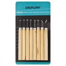 Formao Eda Para Entalhar Jogo Com 8 Pecas - 6Xq