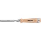 Formão goivado 12mm aço carbono cabo madeira - Vonder