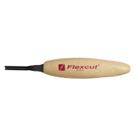 Formão U para entalhe em madeira FLEXCUT MT29 lâmina de aço carbono de 3 mm