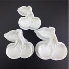 Formas de bolo moldam novo molde grande de gesso aromaterapia em forma de cereja 6 conjuntos