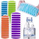 Formas de Gelo 10 Cavidades de Silicone Palito Flexível Gelos Para Garrafas