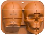 Formas De Silicone 3D De Caveira Para Bolo De Halloween, Grau Alimentício, Assadeira DIY Para