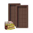 Formas De Silicone Para Barras De Chocolate 2 Peças Antiaderentes Reutilizáveis Para Kadayif,