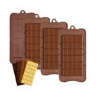 Formas De Silicone Para Barras De Chocolate, Livres De BPA, Fácil De Desenformar, Antiaderentes,