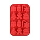 Formas De Silicone Para Natal: Floco De Neve, Árvore De Natal, Homem De Gengibre, Chocolate,