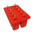 Formas De Silicone Para Picolé De Grau Alimentício, 4/10 Cavidades, Utensílio De Cozinha Livre De