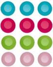 Formas em silicone para muffins redondos mimo style