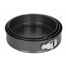 Formas Para Bolo Torta Quiche Fundo Removivel Kit Com 3 Un