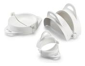 Formas Para Pastel E Salgado Kit Com 3 Tamanhos Branco