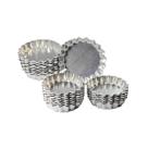 Forminha aluminio mini torta crespa 9x2 cm doupan com 12 un