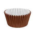 Forminha Cupcake Impermeável Marrom Regina 45 Unidades