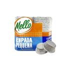 Forminha de Alumínio Forma Média Para Empada 80ml. Com 6x100. WYDA,MELLO,VABENE Forminha de Alumínio Forma Média Para Empada 80ml. Com 6x100. WYDA,MELLO,VABENE